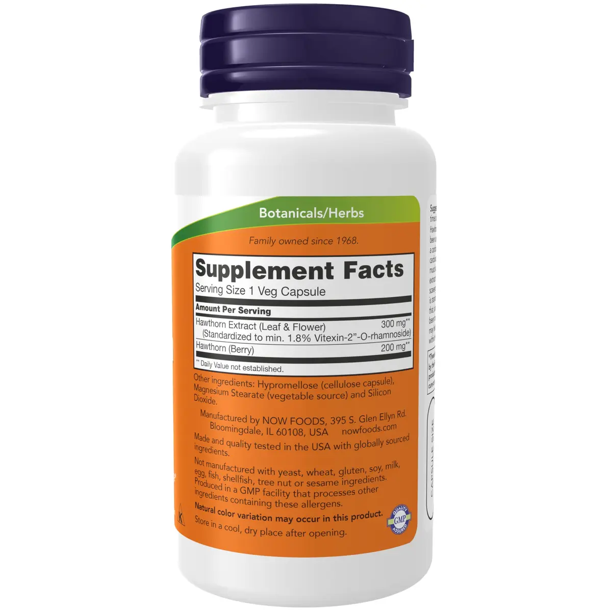 NOW Hawthorn Extract 300 mg | Supports Cardiovascular Health & Blood Flow (90 Veg Caps) - view 2