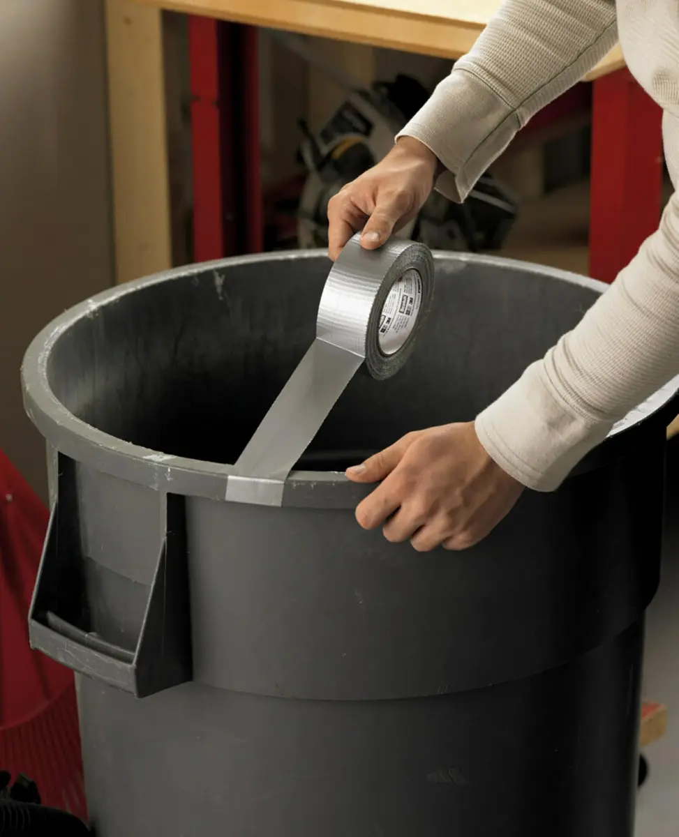 3M Multi-Use Duct Tape 1.88 in x 30 yd | Waterproof, Strong Adhesive, Indoor Gray - view 5