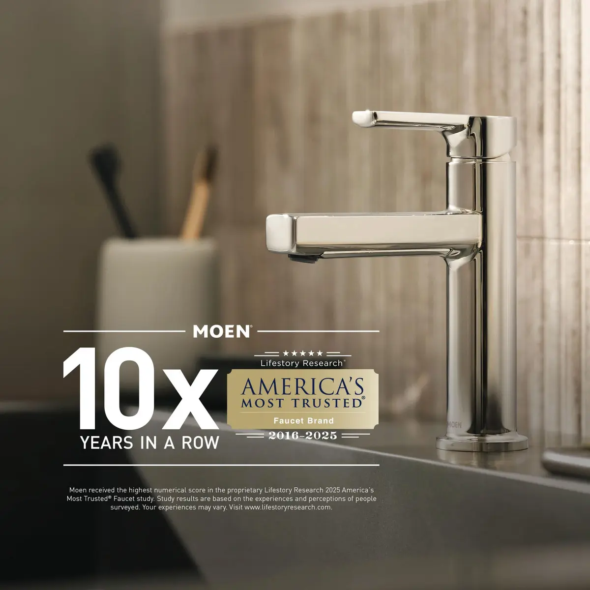 Moen Chrome Remodeling Shower Cover Plate for 3-Handle to 2-Handle Shower Updates | Hassle-Free Conversion - view 4