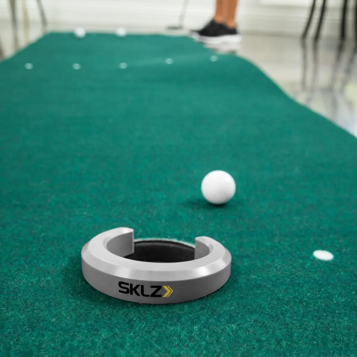 SKLZ Golf Putting Cup Accuracy Trainer,Gray | Horseshoe Shape for Precision Practice - view 3