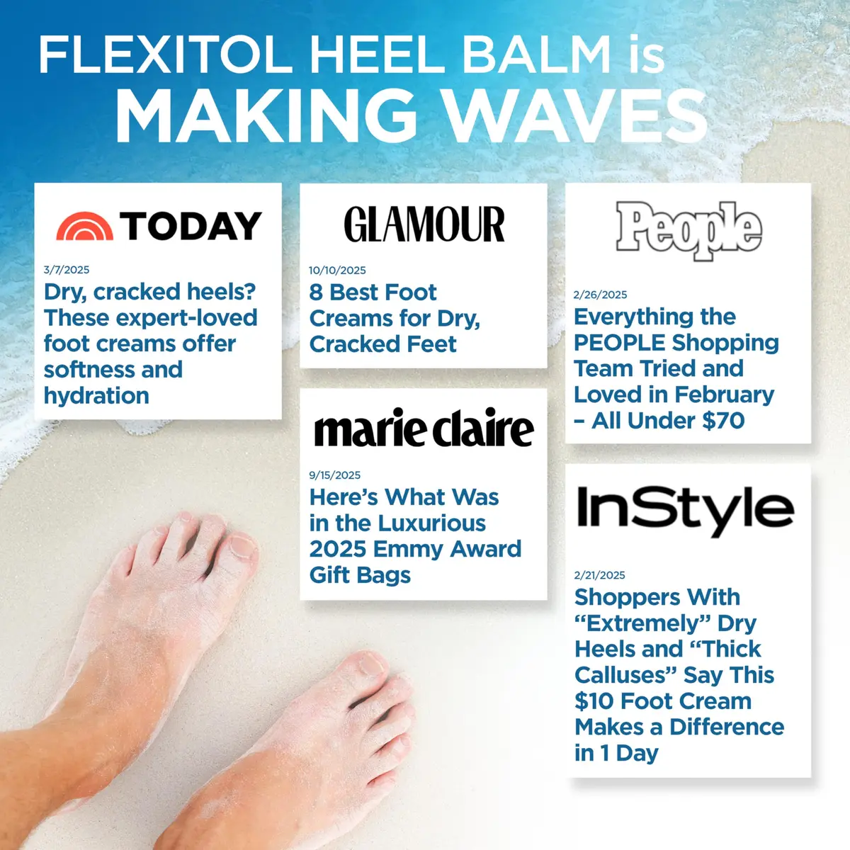 Flexitol Heel Balm Intensive Foot Cream 113 g (4 oz) | Clinically Proven for Dry, Cracked Heels - view 7