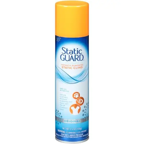 Static Guard Fabric Spray, Original Scent, 5.5 oz (156 g) | Eliminates Static Cling Instantly - main product image