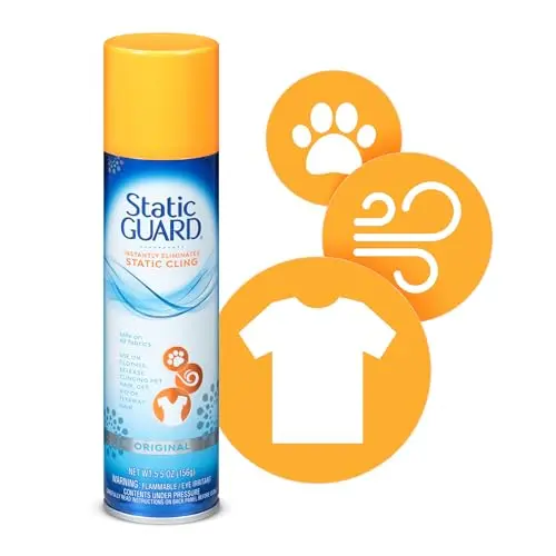 Static Guard Fabric Spray, Original Scent, 5.5 oz (156 g) | Eliminates Static Cling Instantly - view 2