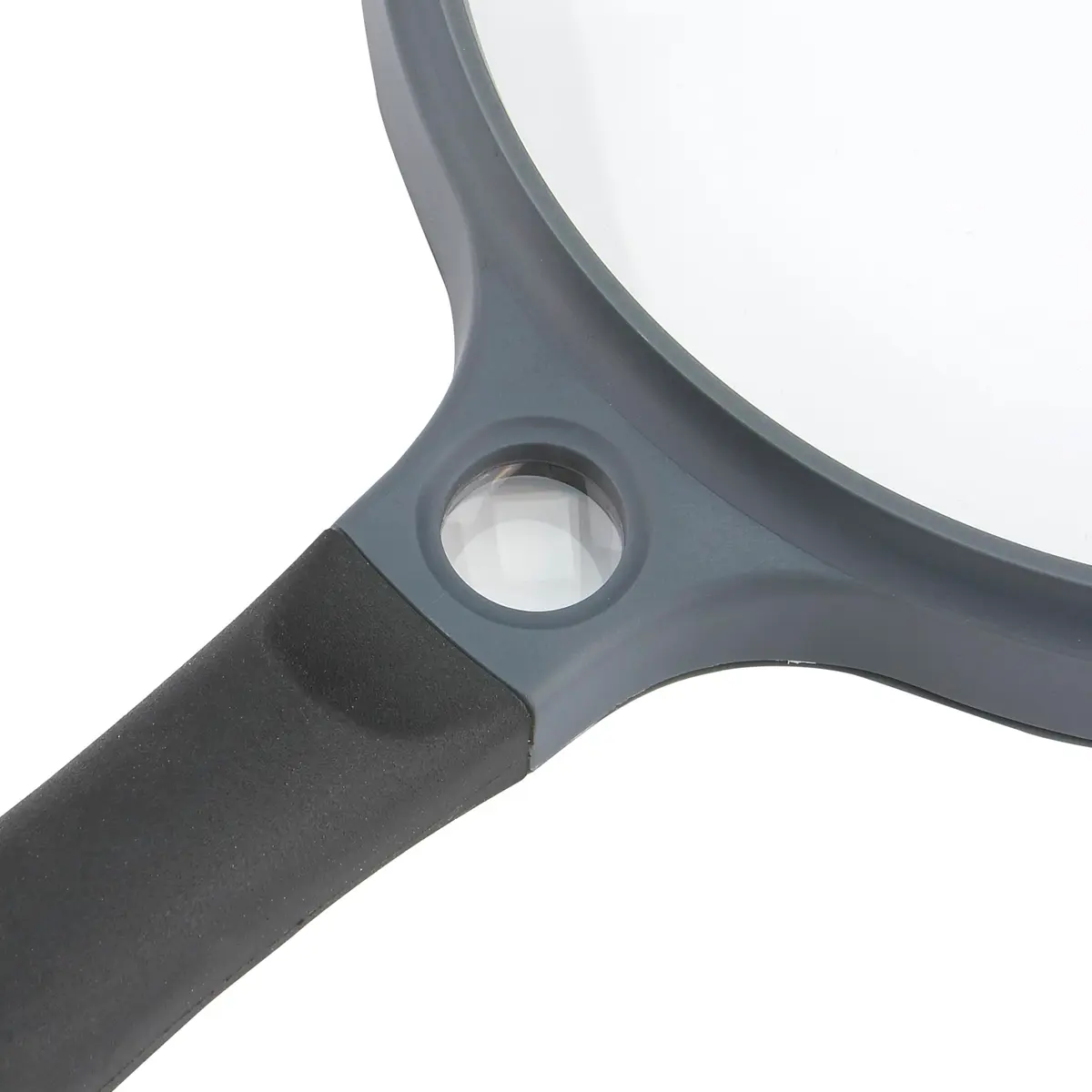 Carson SureGrip 2x Acrylic Magnifier 5" | Soft Grip with 11.5x Spot Lens for Close Inspection - view 2
