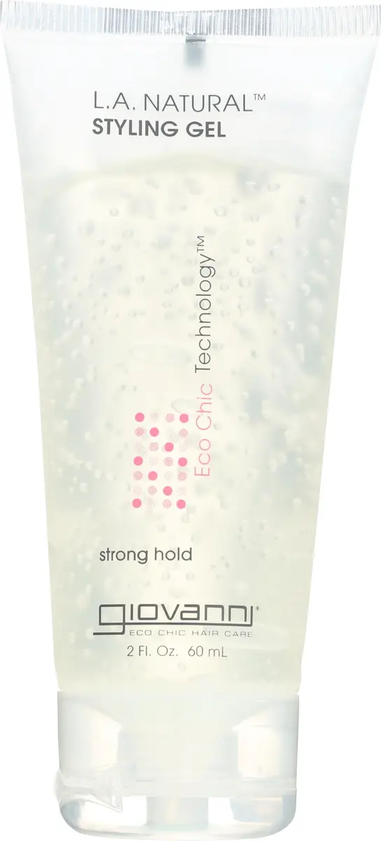 GIOVANNI Natural Styling Gel, Strong Hold, Frizz-Free, 2 oz | Eco Chic Technology, Nourishes & Controls Frizz - main product image