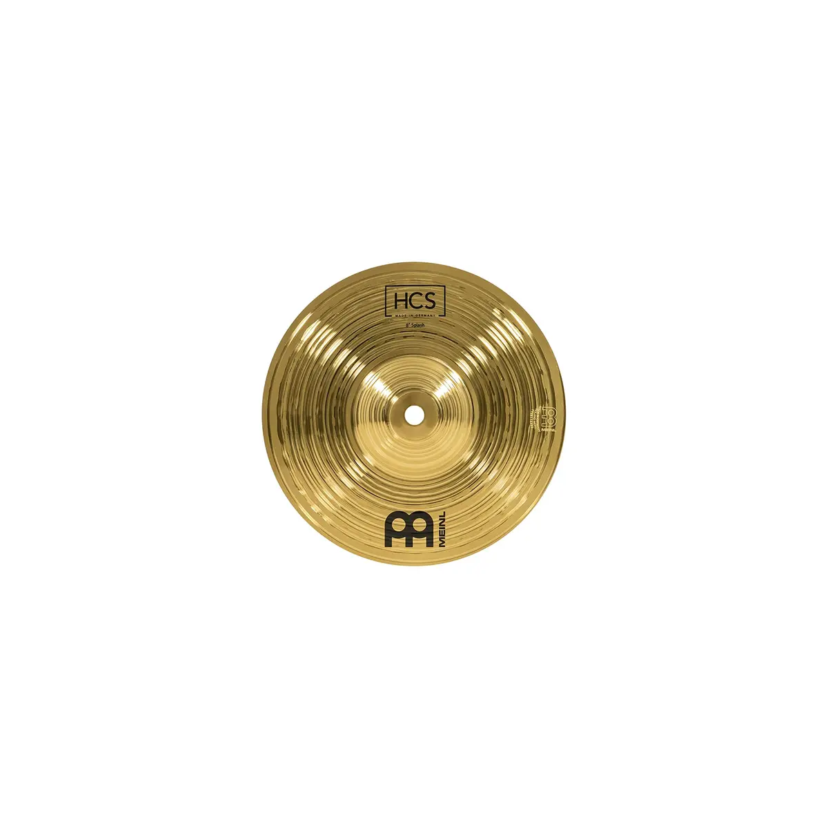 Meinl Percussion HCS 8" Splash Cymbal — German Brass Alloy | Bright, Quick Accent - view 4