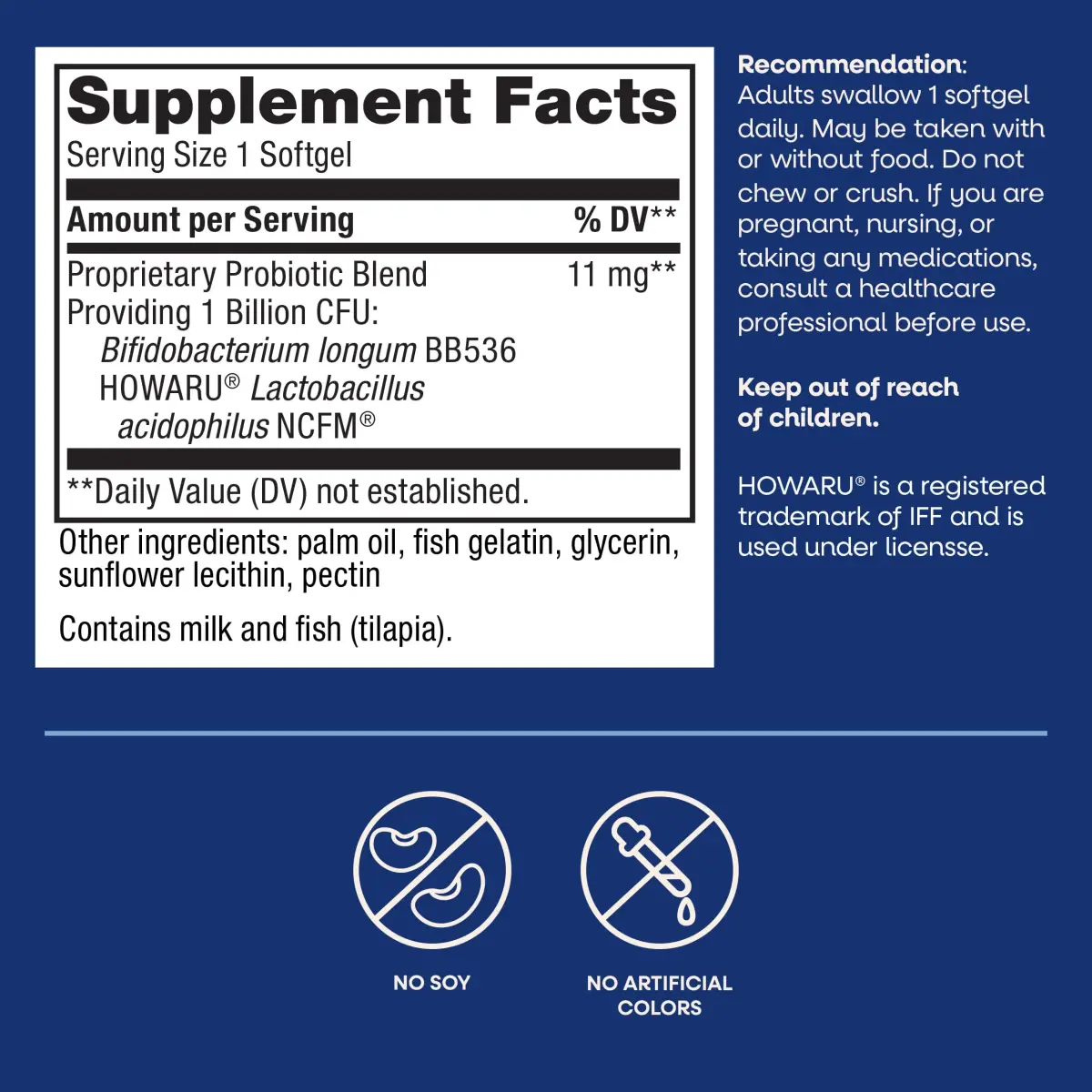 Nature's Way Probiotic Pearls Acidophilus Softgels 30 Count | Supports Digestive Balance & Gut Health - view 5