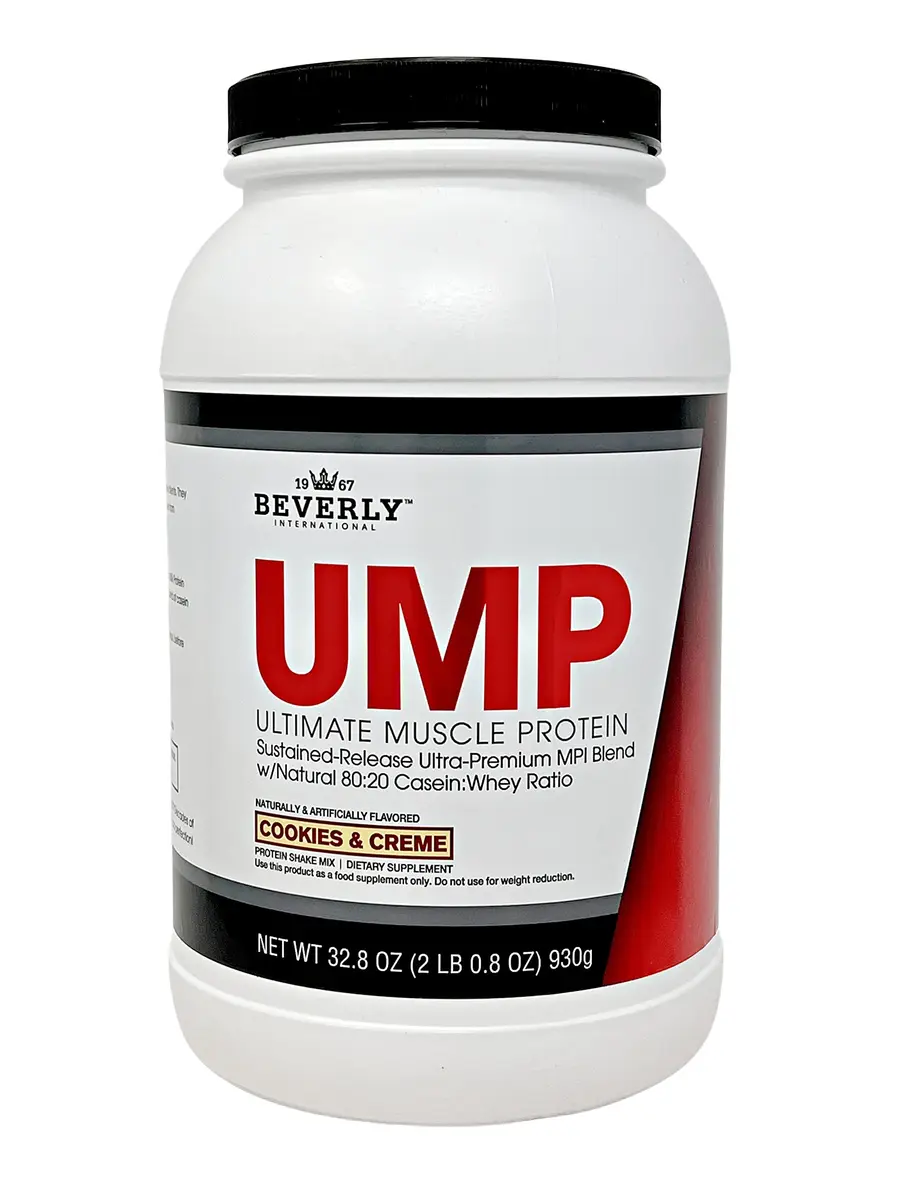 Beverly International UMP Protein Powder, Cookies & Cream | Supports Lean Muscle & Fat Burn | 32.8 oz - main product image