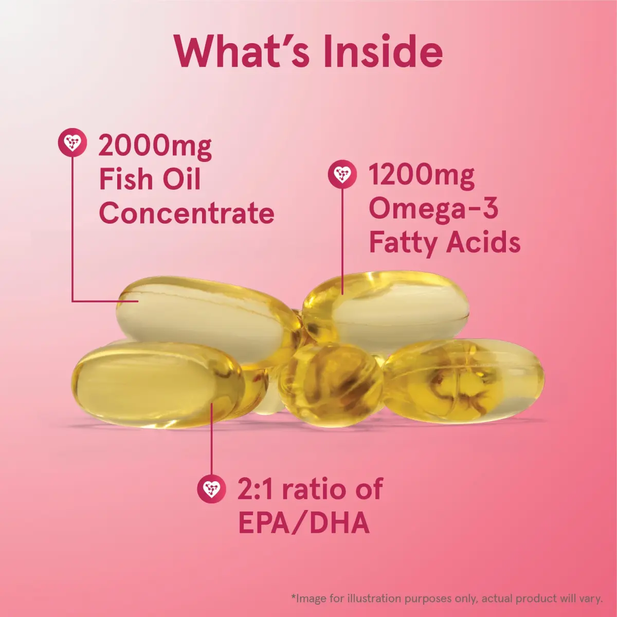 Jarrow Formulas EPA-DHA Balance Omega-3 Softgels 120 Count | Supports Brain & Joint Health - view 3