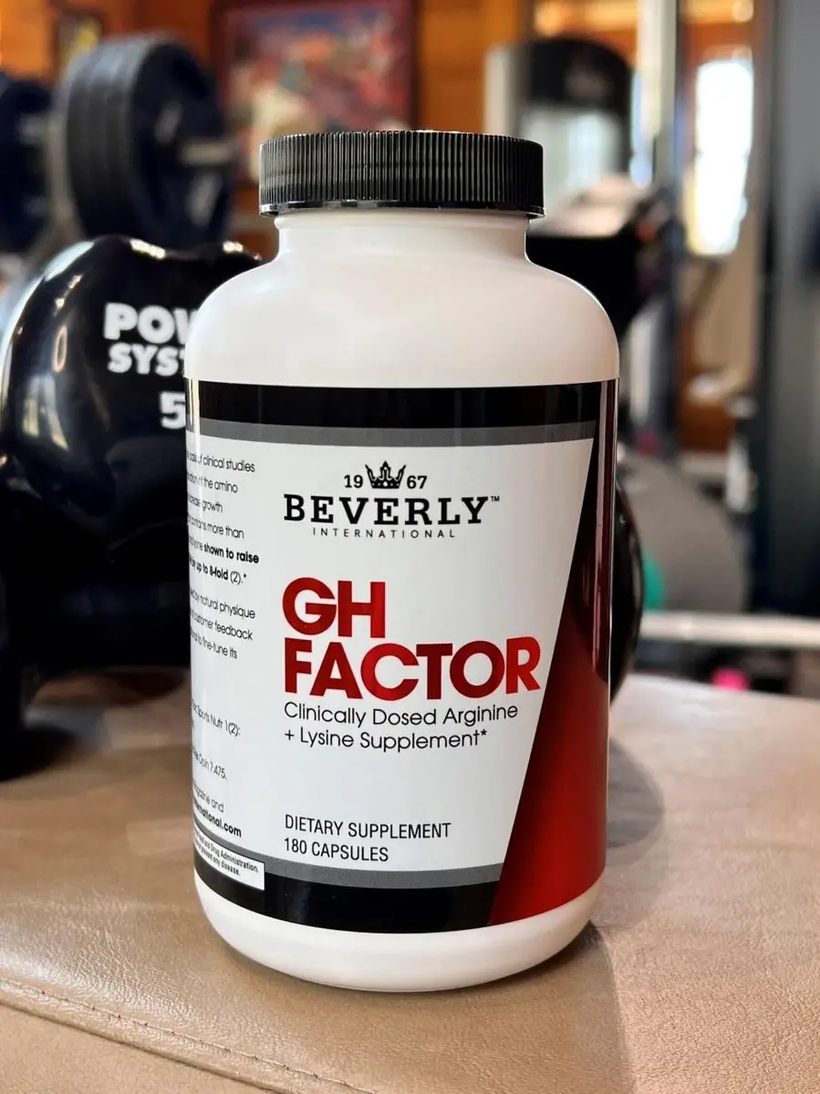 Beverly International GH Factor, Arginine & Lysine, 180 Capsules | Supports GH Production & Muscle Recovery - view 5