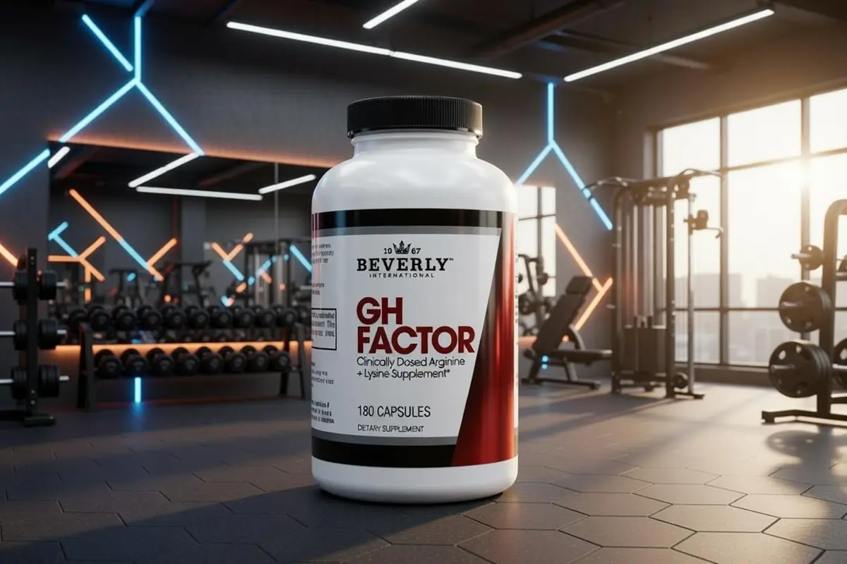 Beverly International GH Factor, Arginine & Lysine, 180 Capsules | Supports GH Production & Muscle Recovery - view 6