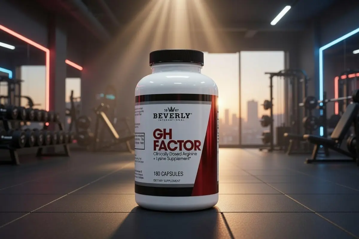 Beverly International GH Factor, Arginine & Lysine, 180 Capsules | Supports GH Production & Muscle Recovery - view 7