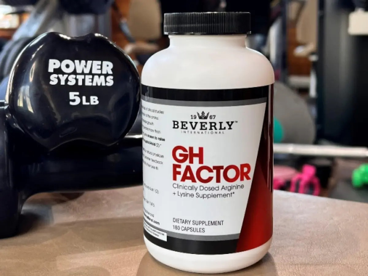 Beverly International GH Factor, Arginine & Lysine, 180 Capsules | Supports GH Production & Muscle Recovery - view 9