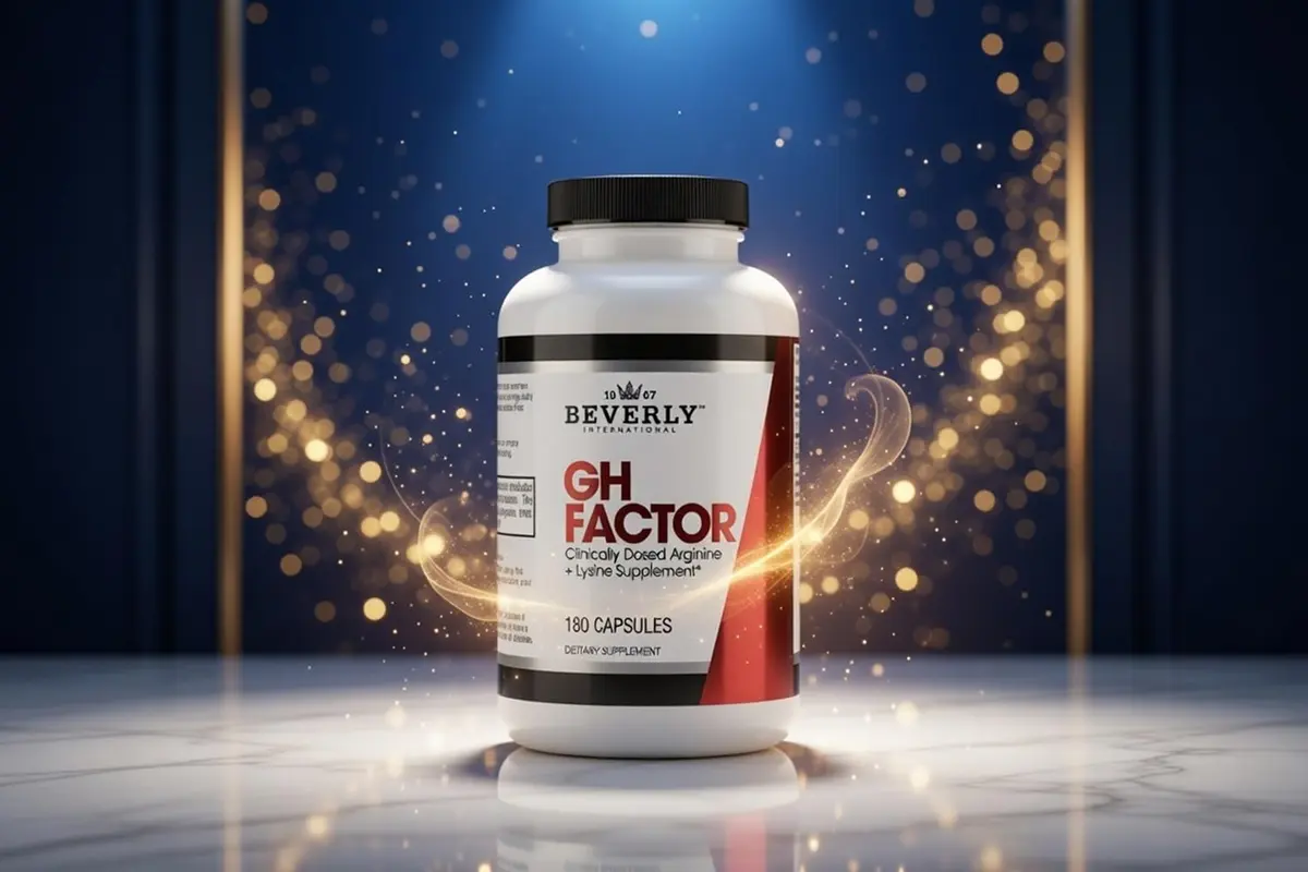 Beverly International GH Factor, Arginine & Lysine, 180 Capsules | Supports GH Production & Muscle Recovery - view 4