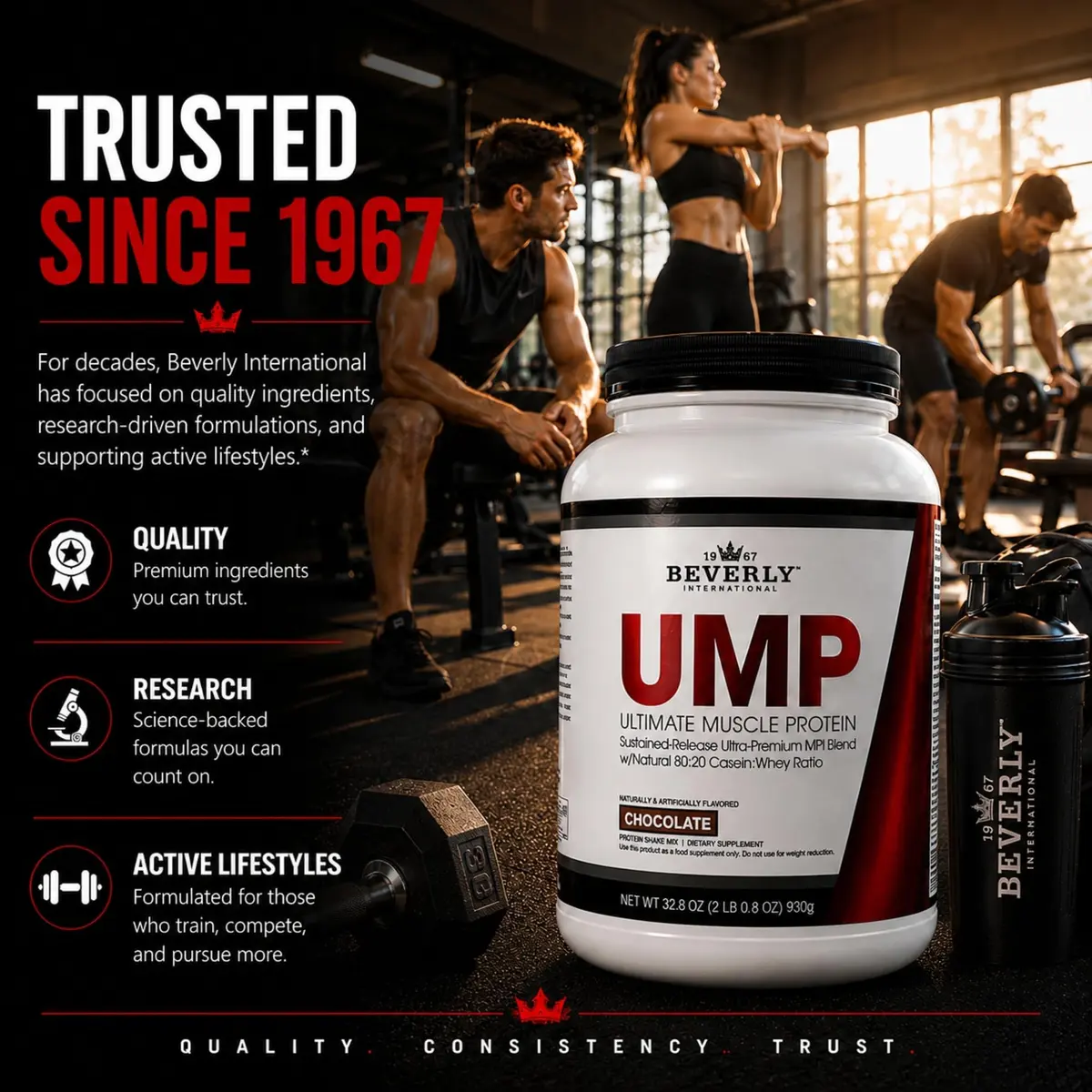 Beverly International UMP Protein Powder, Chocolate | Supports Lean Muscle & Fat Loss - view 4