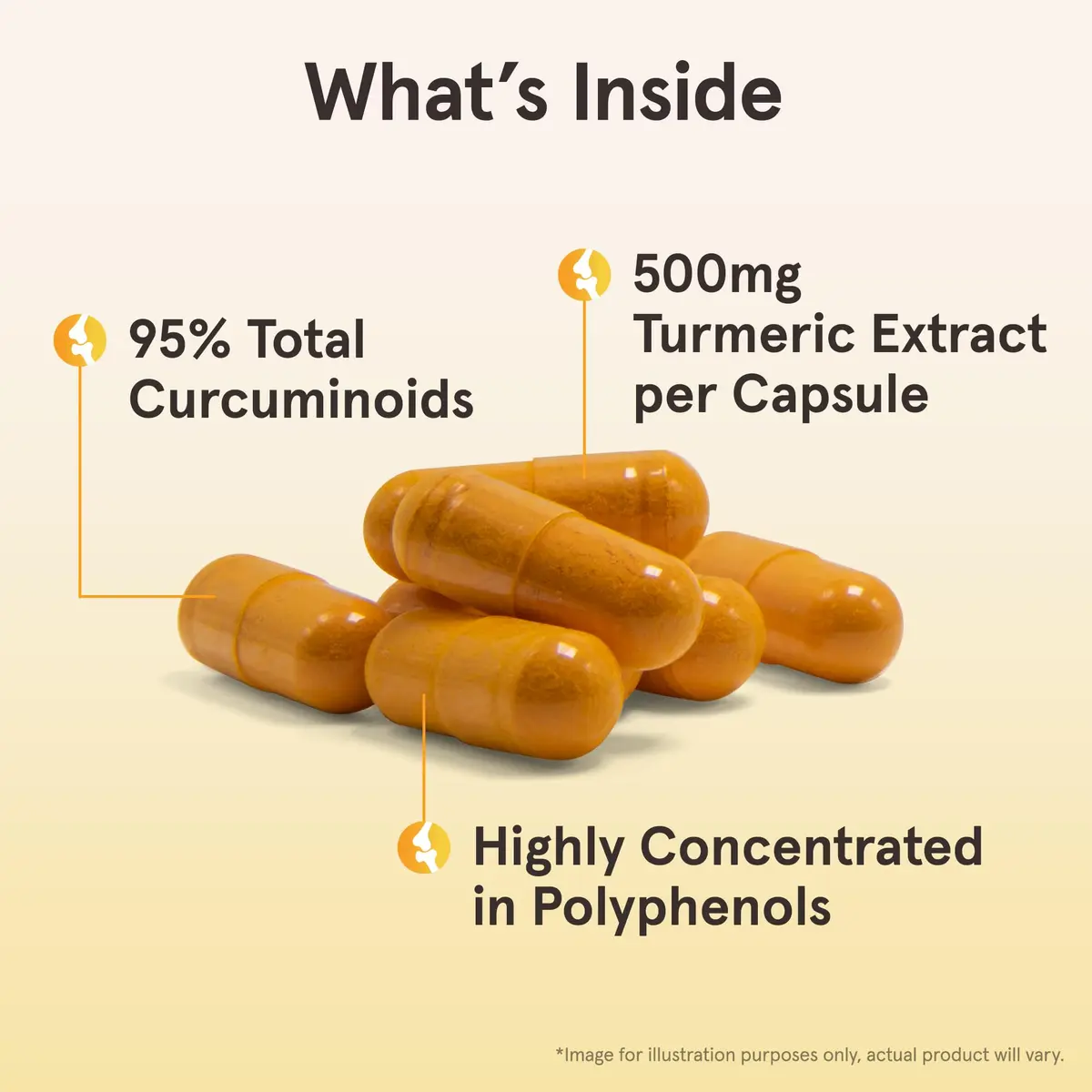 Jarrow Formulas Curcumin 95 Turmeric Extract Supplement 120 Capsules | Joint Support & Antioxidant Protection - view 3