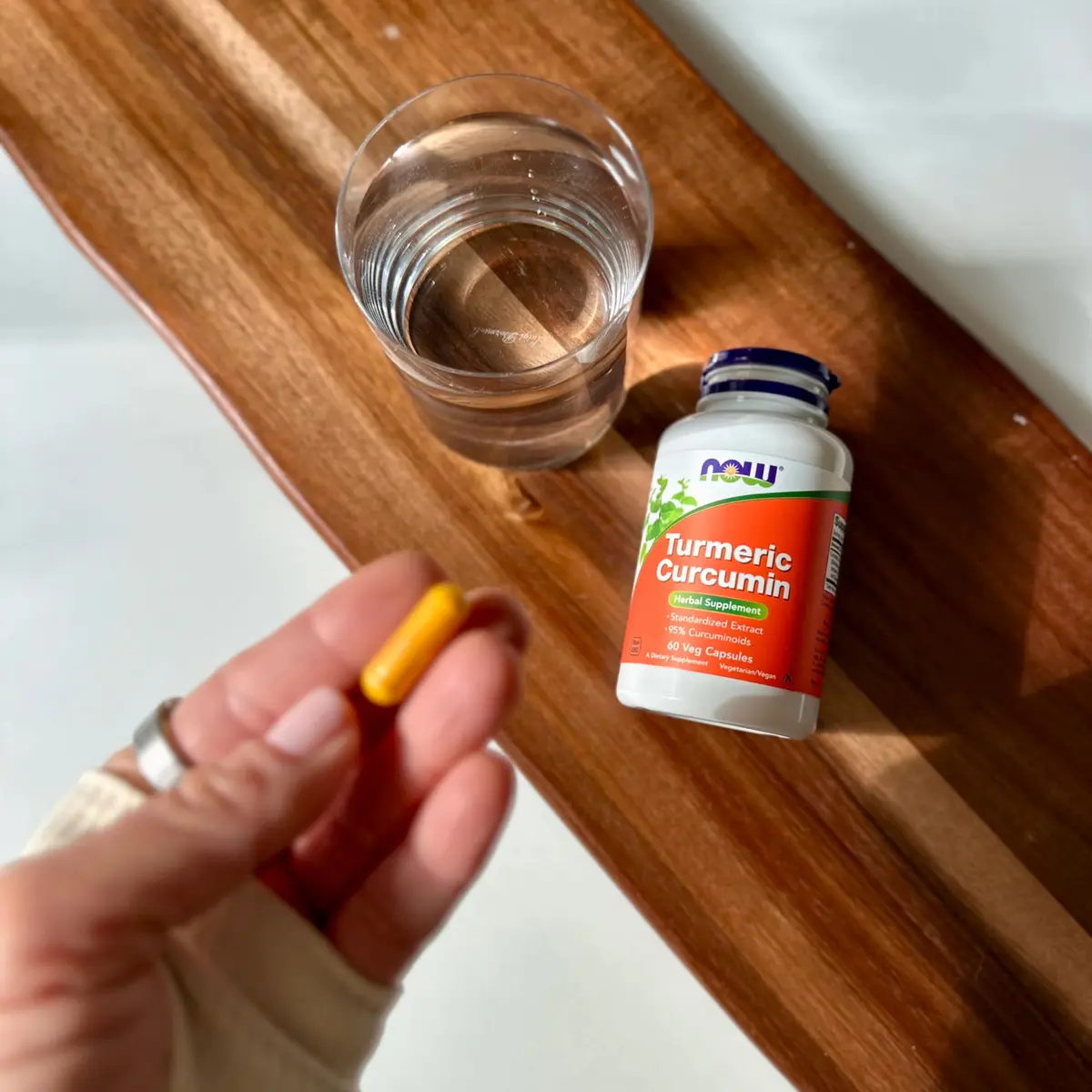NOW Supplements, Turmeric Curcumin, 95% Curcuminoids, 60 Veg Caps | Bioactive Turmeric Extract for Inflammation & Wellness - view 6