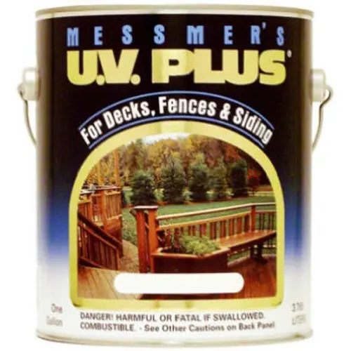 Messmer's MS-602-1 UV Plus Stain 1 Gallon | Natural Oxford Brown Exterior Finish - main product image