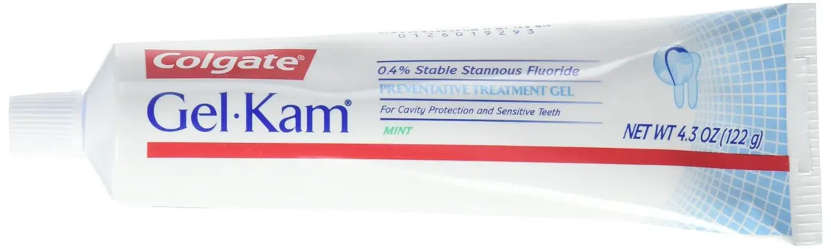 Colgate Gel-Kam Fluoride Preventive Treatment Gel Mint 119.1ml (4 Fl Oz) | Cavity Protection & Sensitivity Relief - main product image