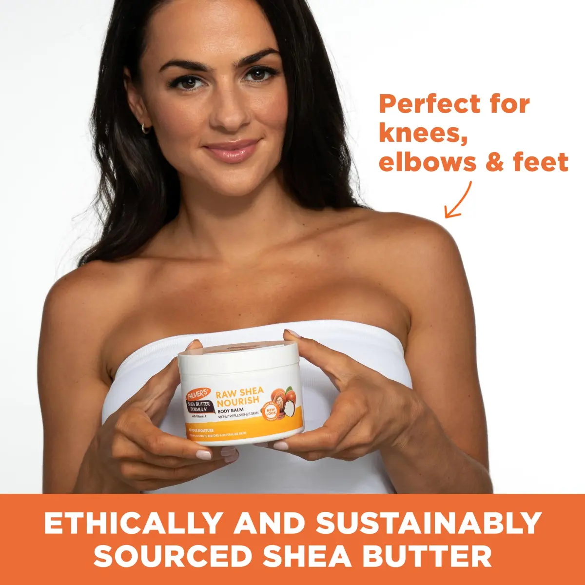 Palmer's Raw African Shea Body Butter Balm 210g (7.25 Oz) | Deeply Nourishes Dry Skin for 48 Hours - view 6