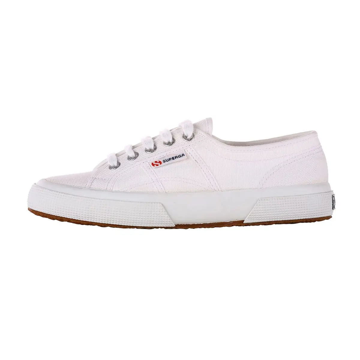 Superga 2750 Cotu Classic Canvas Sneakers for Men & Women | Breathable, Non Slip Rubber Sole, White, 3.5 Men / 5 Women - main product image