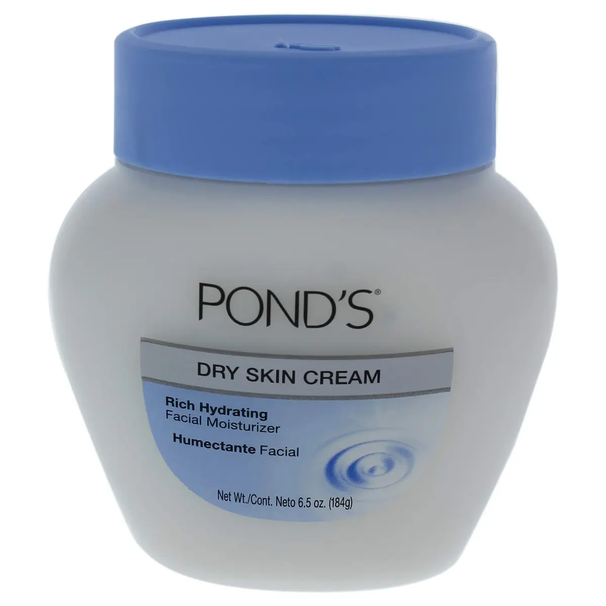 Pond's Dry Skin Cream 192ml (6.5 oz) | Deep Hydration for Dry & Sensitive Skin - main product image