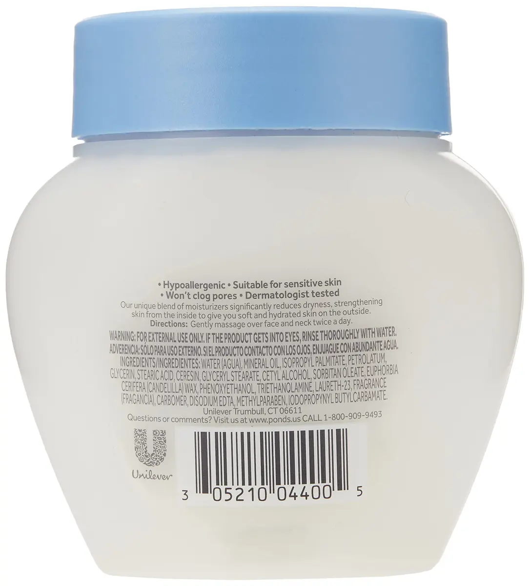 Pond's Dry Skin Cream 192ml (6.5 oz) | Deep Hydration for Dry & Sensitive Skin - view 2