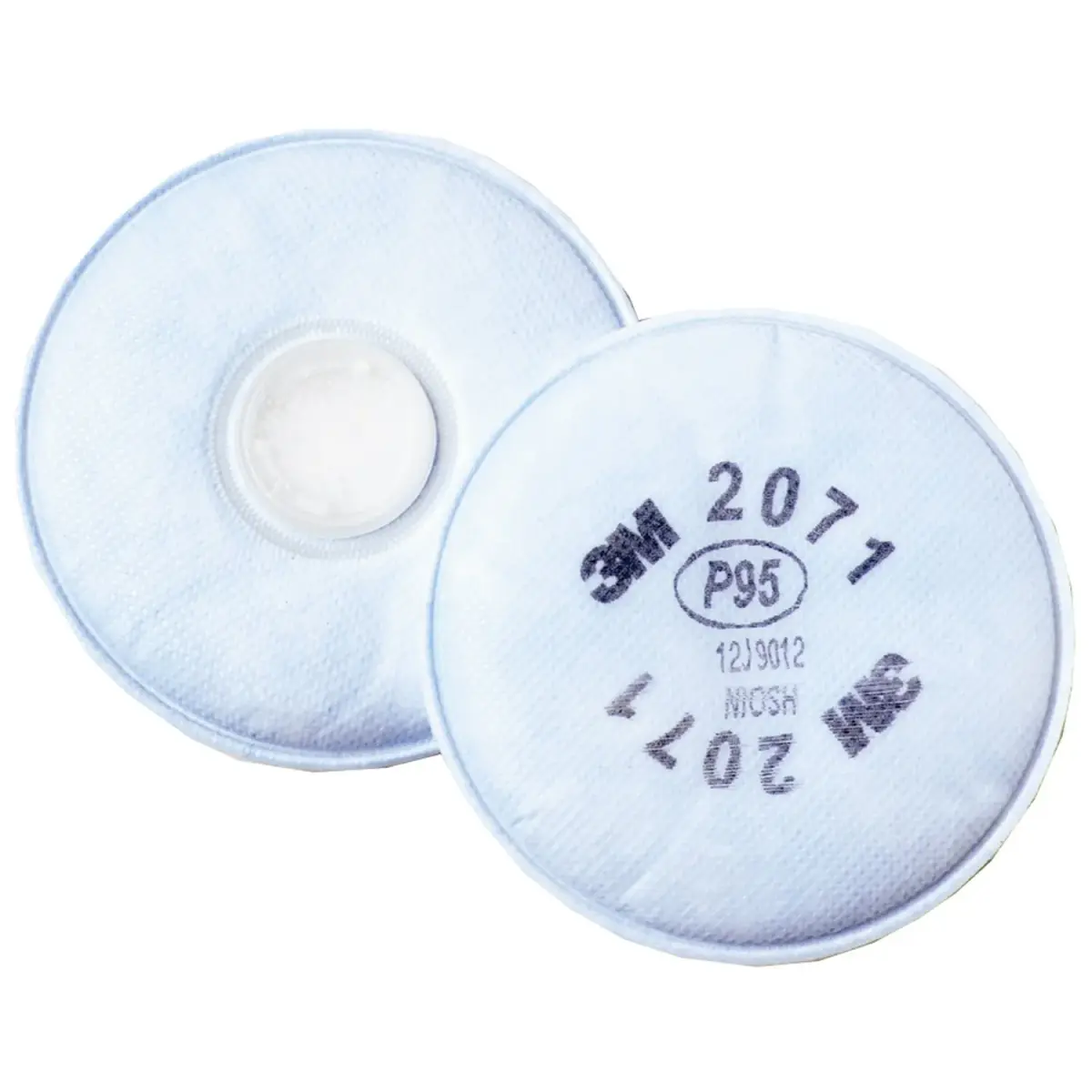 3M P95 Particulate Respirator Filter 2071, 2-Pack | Protects Against Non-Oil Based Particles - main product image
