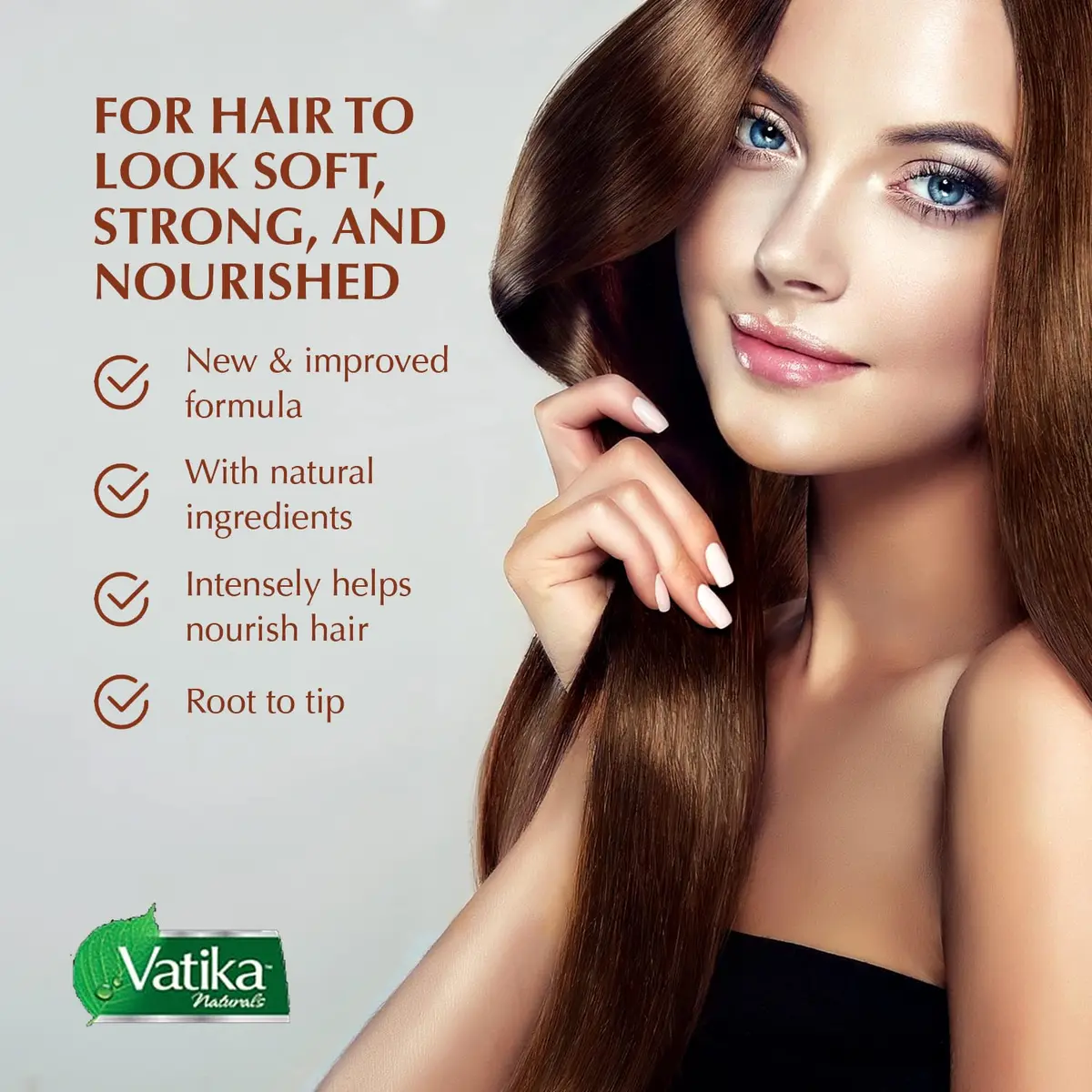 Vatika Naturals Hair Oil - Enriched Formula Scalp Care, 300ml Olive | Nourishes Hair & Scalp Naturally - view 5