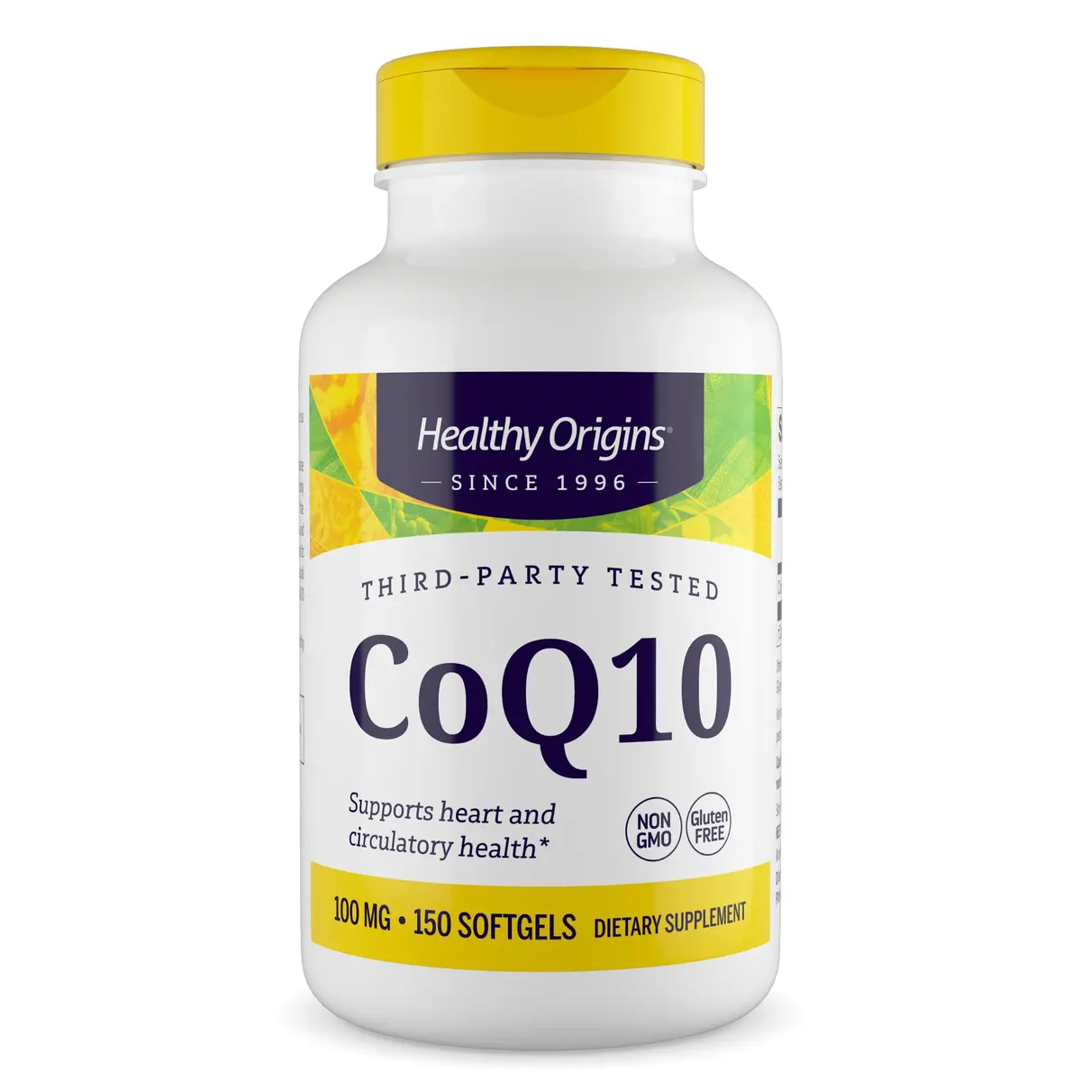 Healthy Origins CoQ10 100 mg Softgels (150 Count) | Supports Cellular Energy Production - main product image
