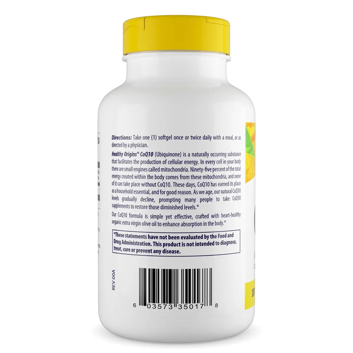 Healthy Origins CoQ10 100 mg Softgels (150 Count) | Supports Cellular Energy Production - view 3