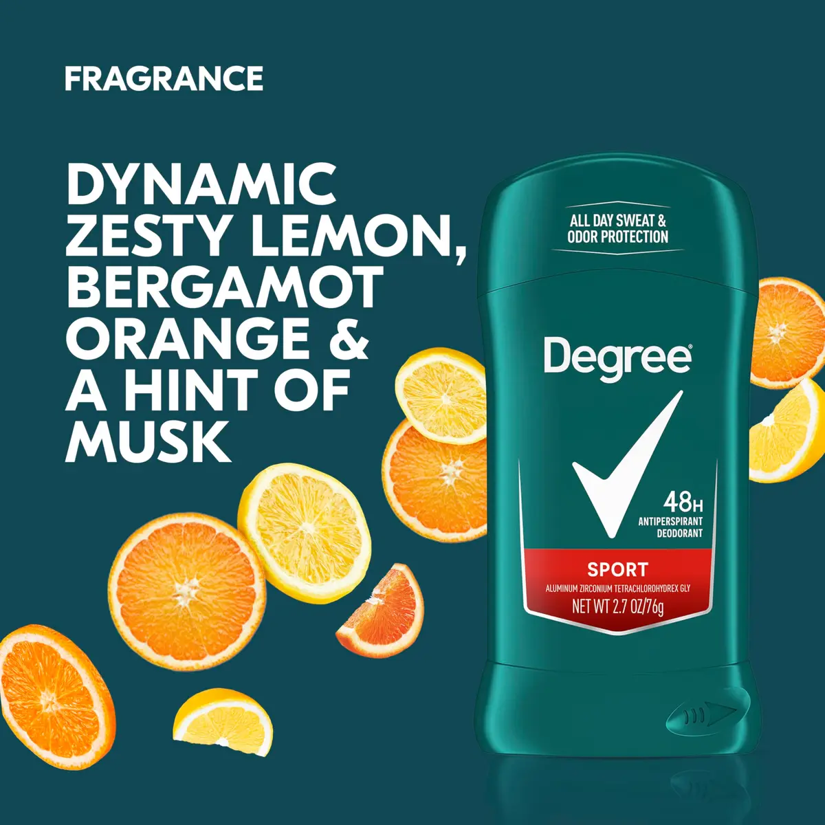 Degree Men Dry Protection Antiperspirant Sport 2.7 oz | 48-Hour Sweat & Odor Shield for Men - view 5