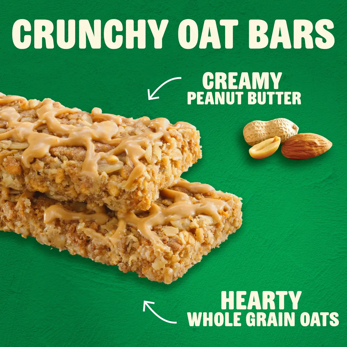 Nature Valley Crunchy Granola Bars Peanut Butter 12 Ct 256g (8.94 oz) | Whole Grain Oats & Peanut Butter - view 5