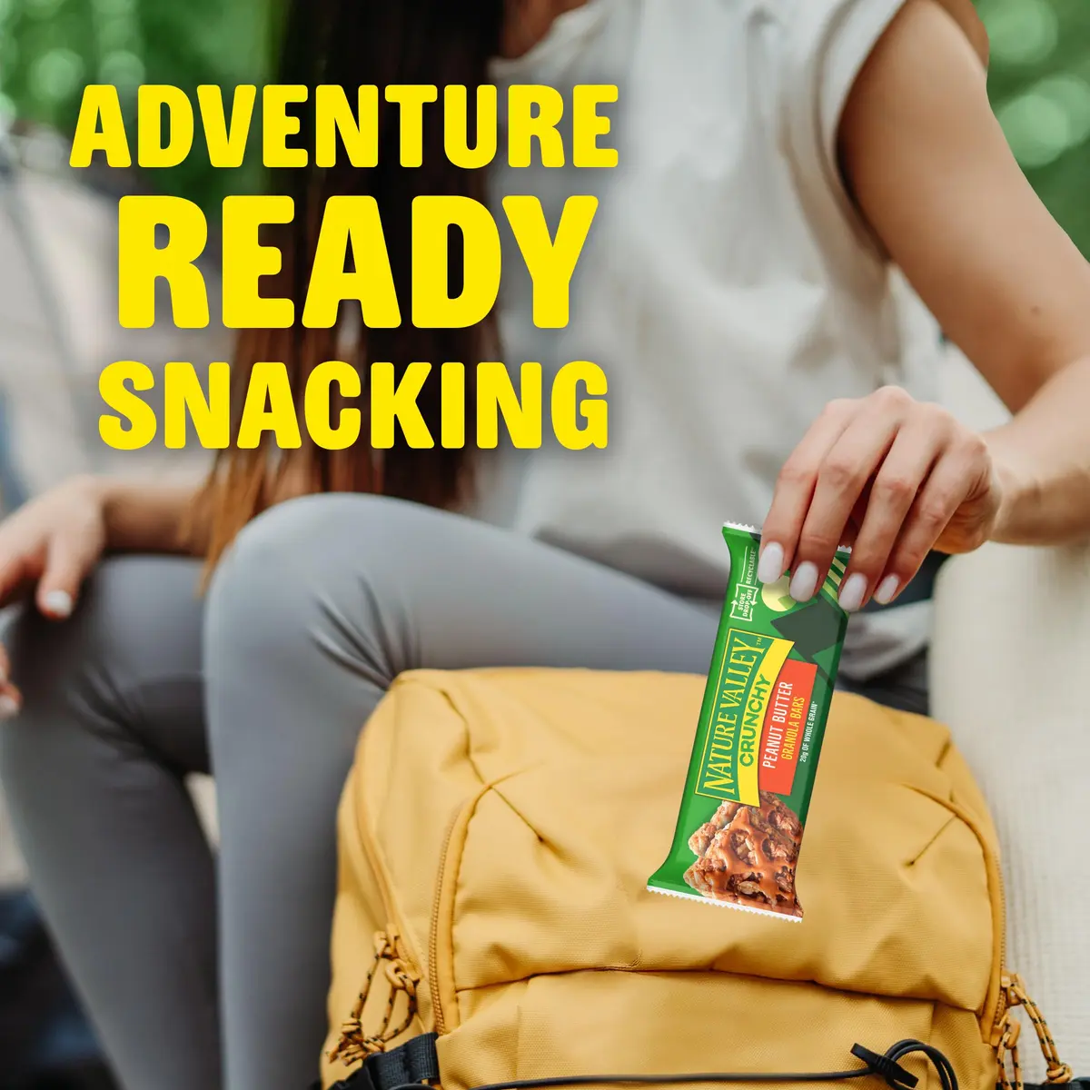 Nature Valley Crunchy Granola Bars Peanut Butter 12 Ct 256g (8.94 oz) | Whole Grain Oats & Peanut Butter - view 8
