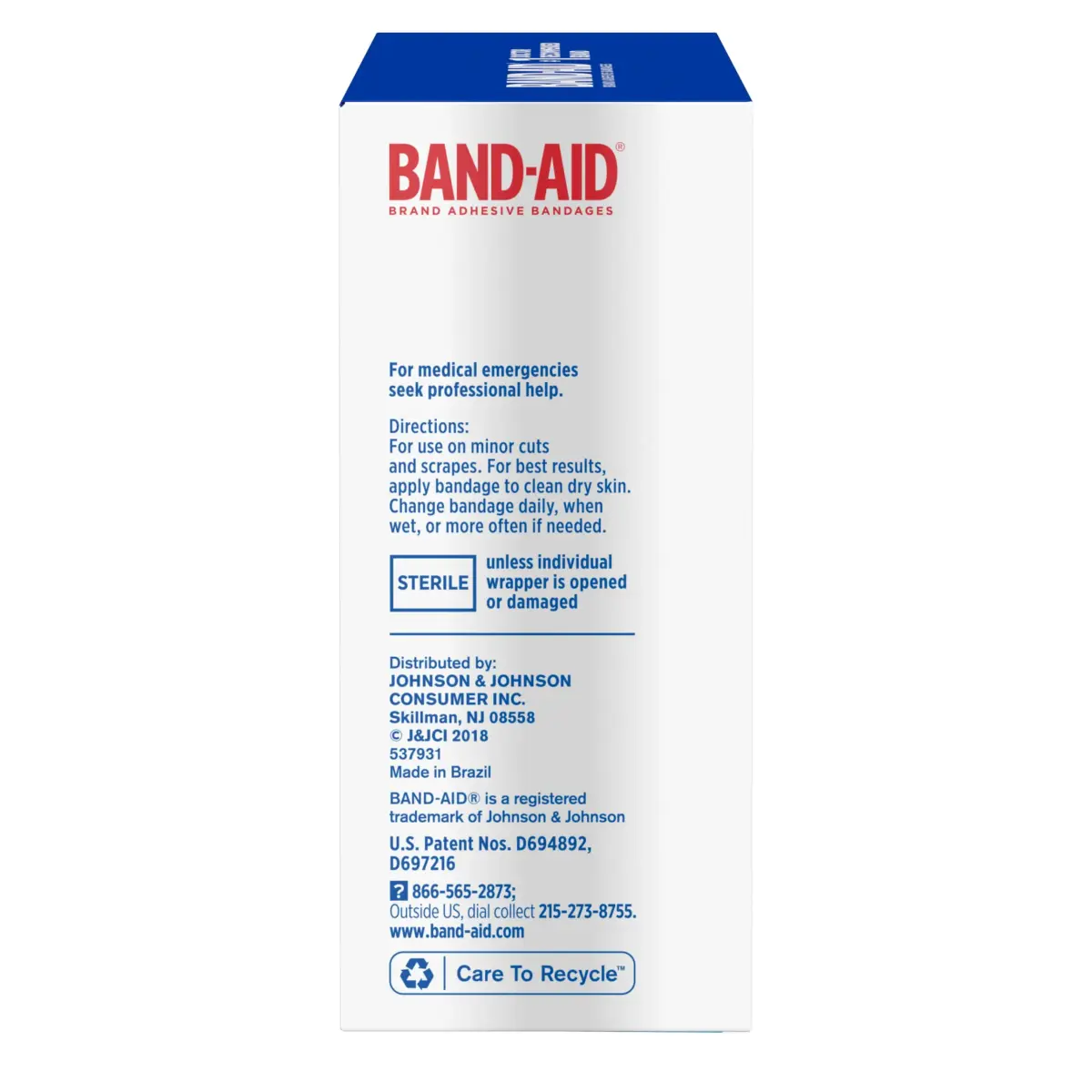 BAND-AID Tru-Stay Sheer Adhesive Bandages Assorted Sizes 80 Count | Dermatologist Tested Wound Dressing - view 7