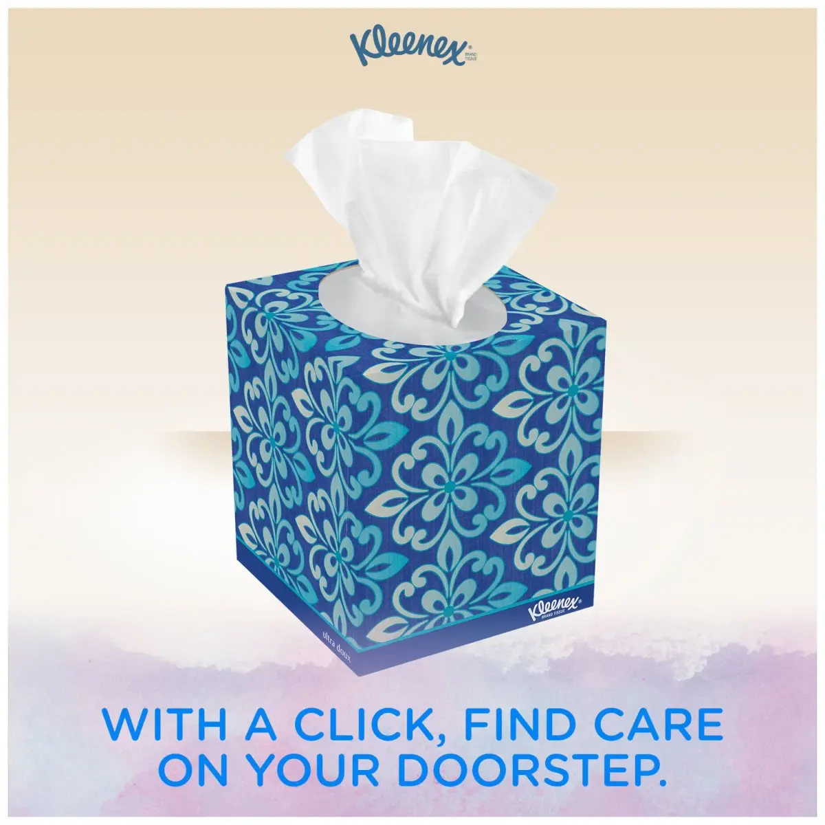Kleenex Ultra Soft Facial Tissues 120 Count (3-Ply) | America's Softest Tissue - view 5