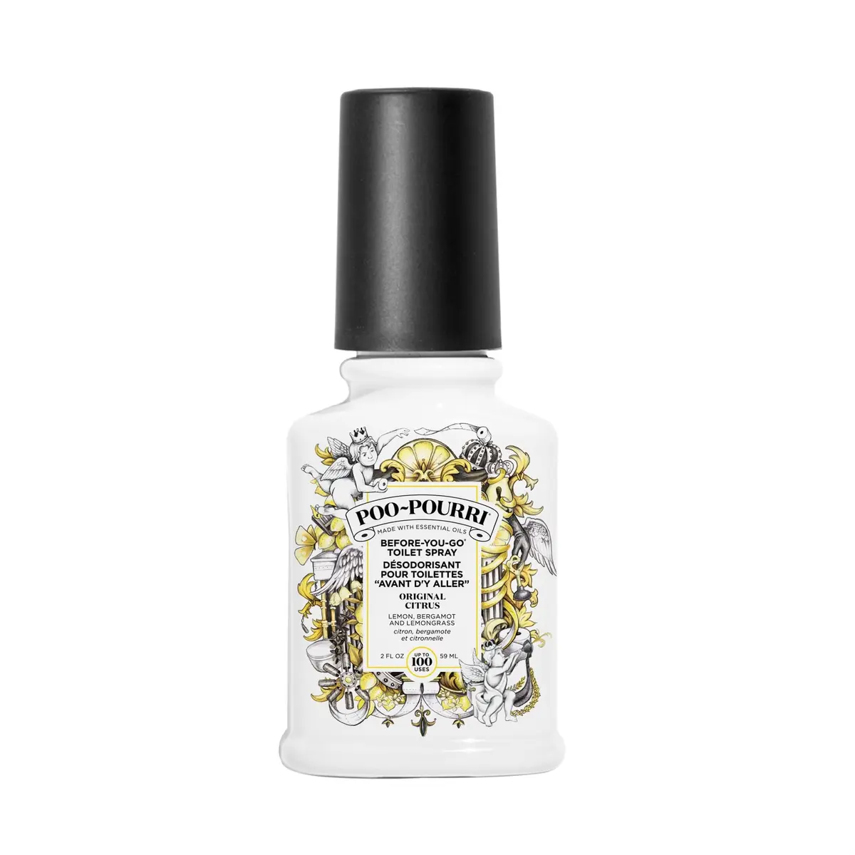 Poo-Pourri Original Toilet Spray 2 oz | Stops Bathroom Odors Before They Begin - main product image