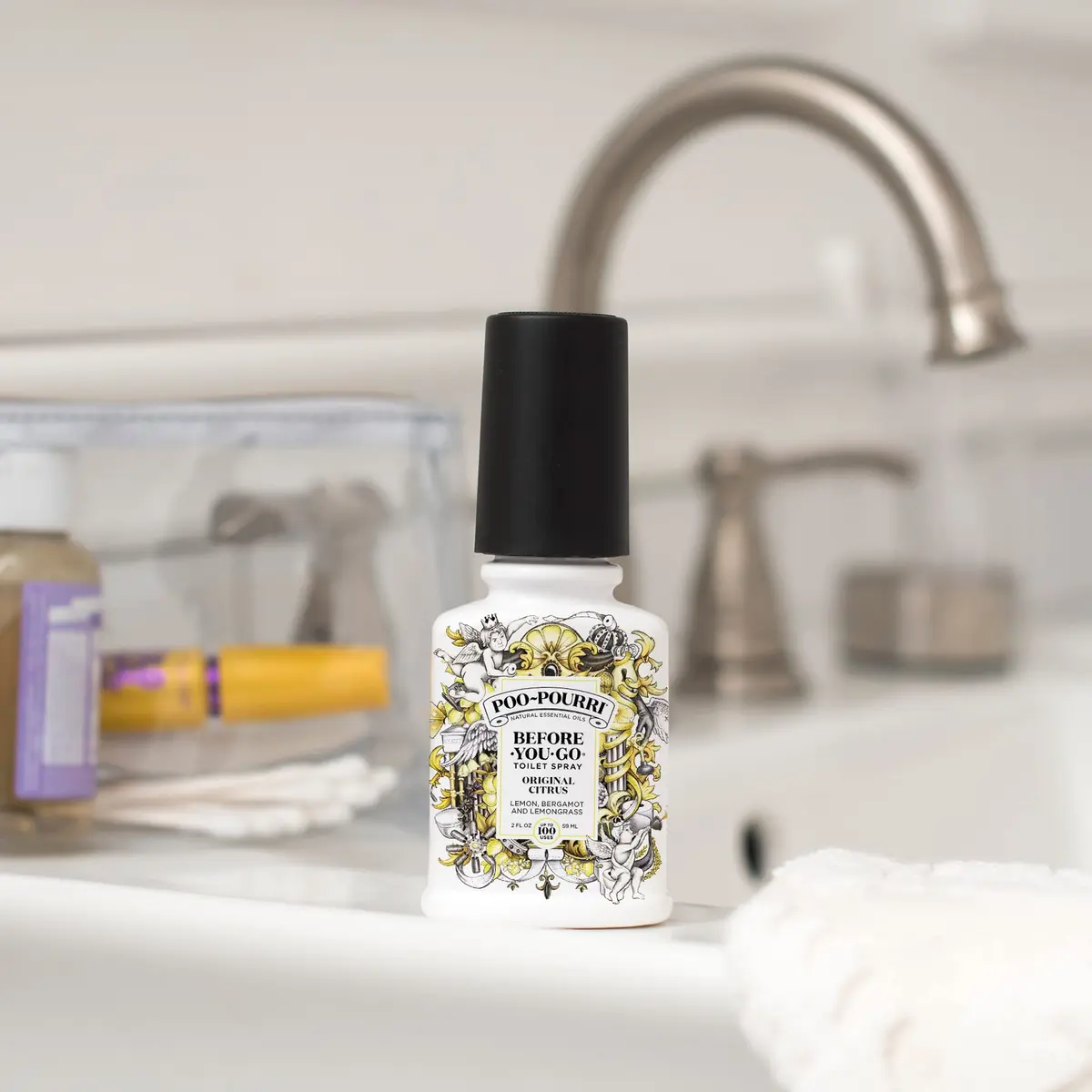 Poo-Pourri Original Toilet Spray 2 oz | Stops Bathroom Odors Before They Begin - view 7