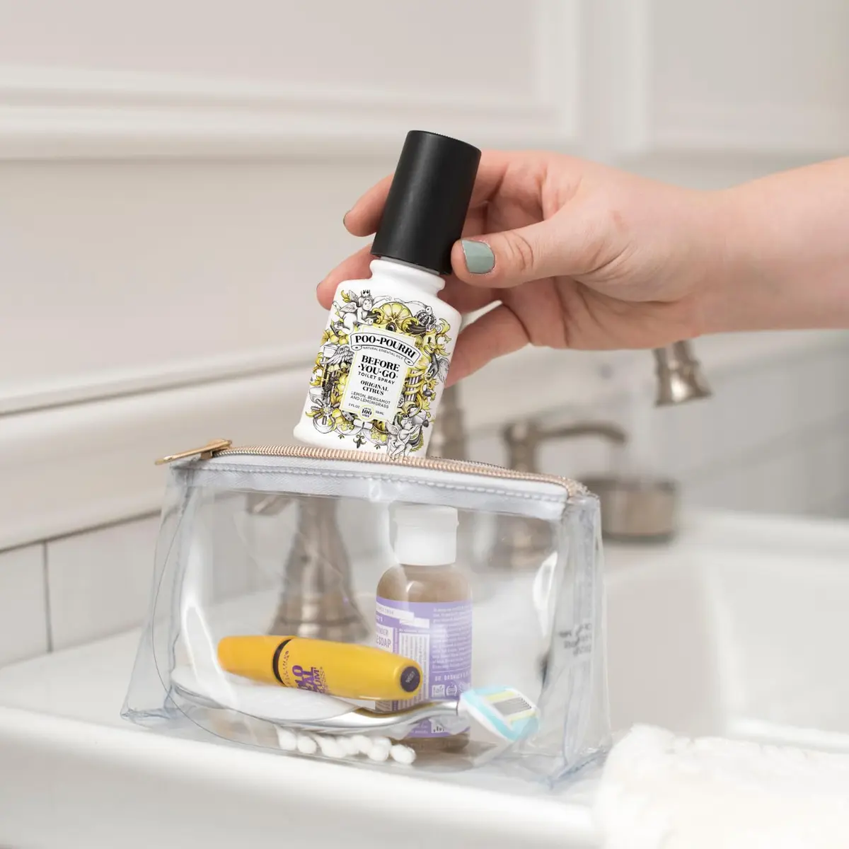 Poo-Pourri Original Toilet Spray 2 oz | Stops Bathroom Odors Before They Begin - view 8