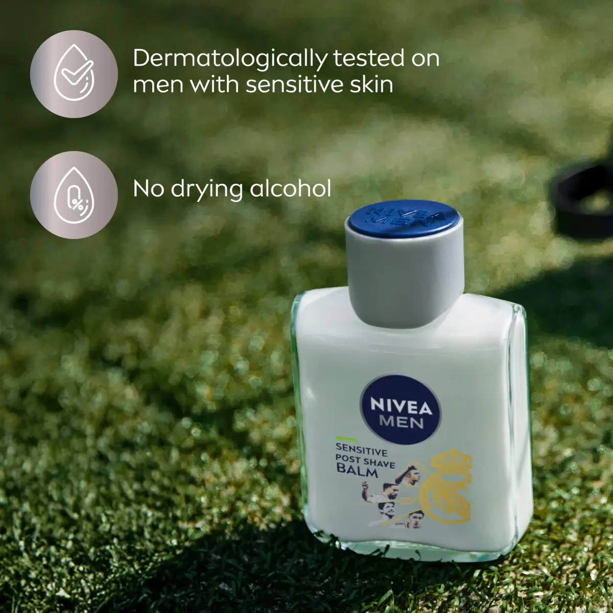 NIVEA MEN Sensitive Post Shave Balm 99ml (3.3 Fl Oz) | Soothes Irritation, Fights Dryness, Alcohol-Free - view 7