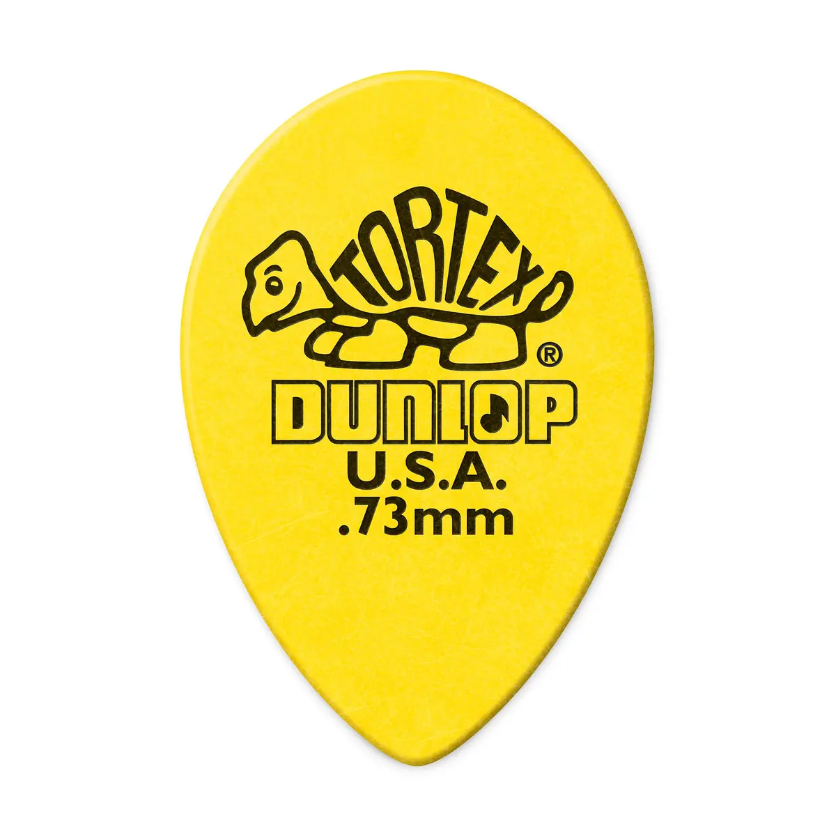 Jim Dunlop Tortex® Small Teardrop Pick .73MM | Bright, Durable, USA-Made Guitar Pick for All Styles - main product image