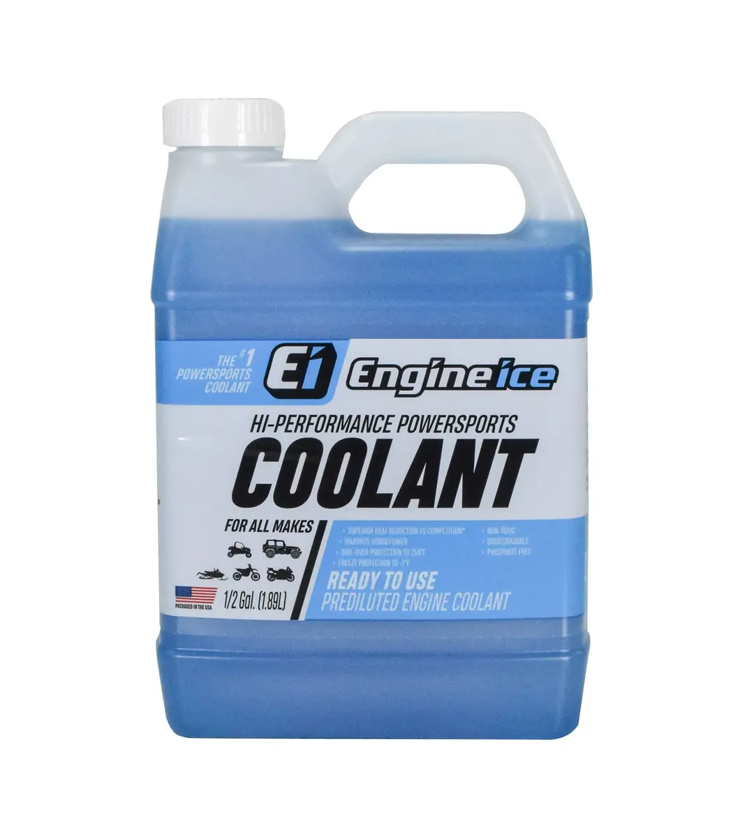 Engine Ice 1/2 Gallon Coolant | Best Ever Engine Ice Formula, Antimicrobial & Pesticide-Free - main product image