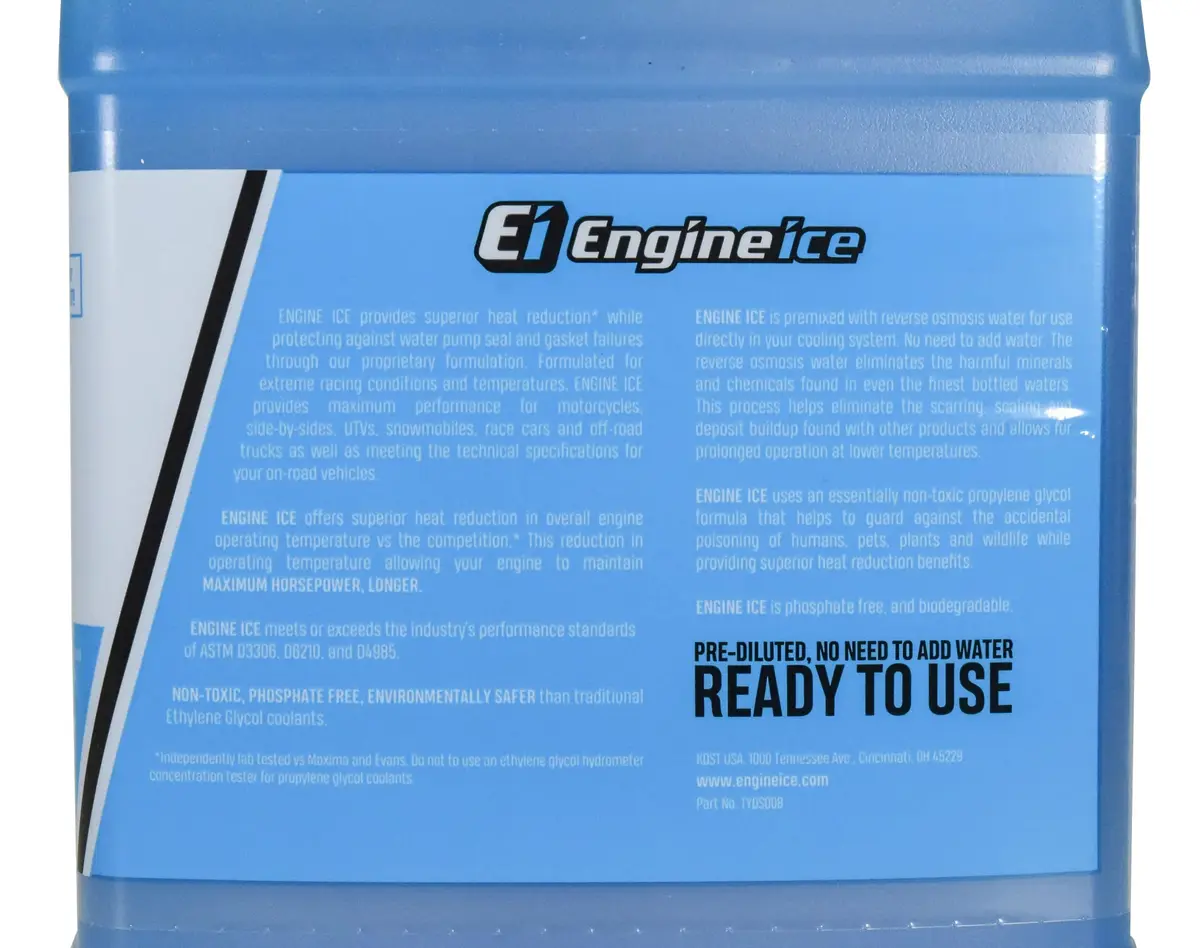 Engine Ice 1/2 Gallon Coolant | Best Ever Engine Ice Formula, Antimicrobial & Pesticide-Free - view 5