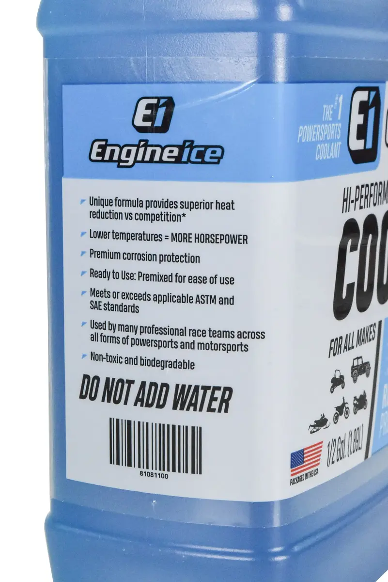 Engine Ice 1/2 Gallon Coolant | Best Ever Engine Ice Formula, Antimicrobial & Pesticide-Free - view 6