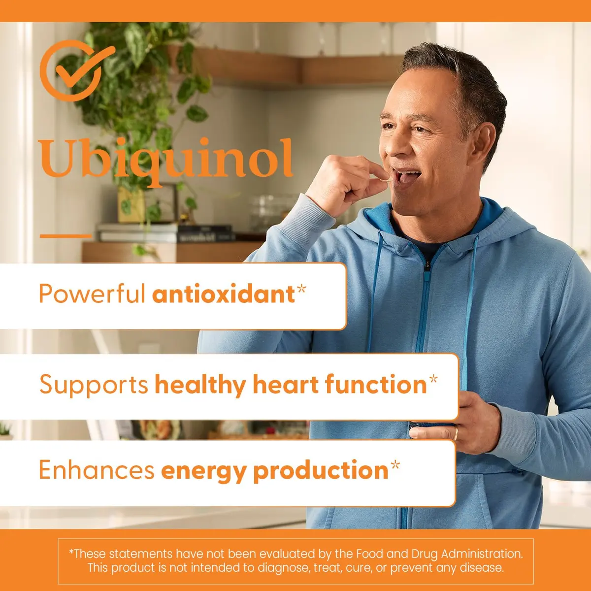 Doctor's Best Kaneka Ubiquinol 50 mg Supplement 90 Count | Heart Health Support with Antioxidant Benefits - view 4