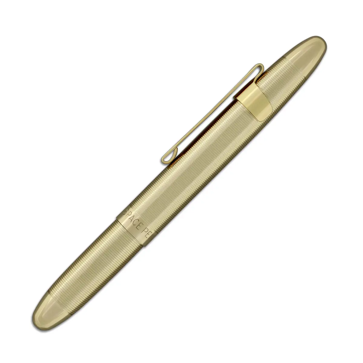 Fisher Bullet Pen - 400 Series - Lacquered Brass | Extreme Temperature & Zero Gravity Performance - view 5