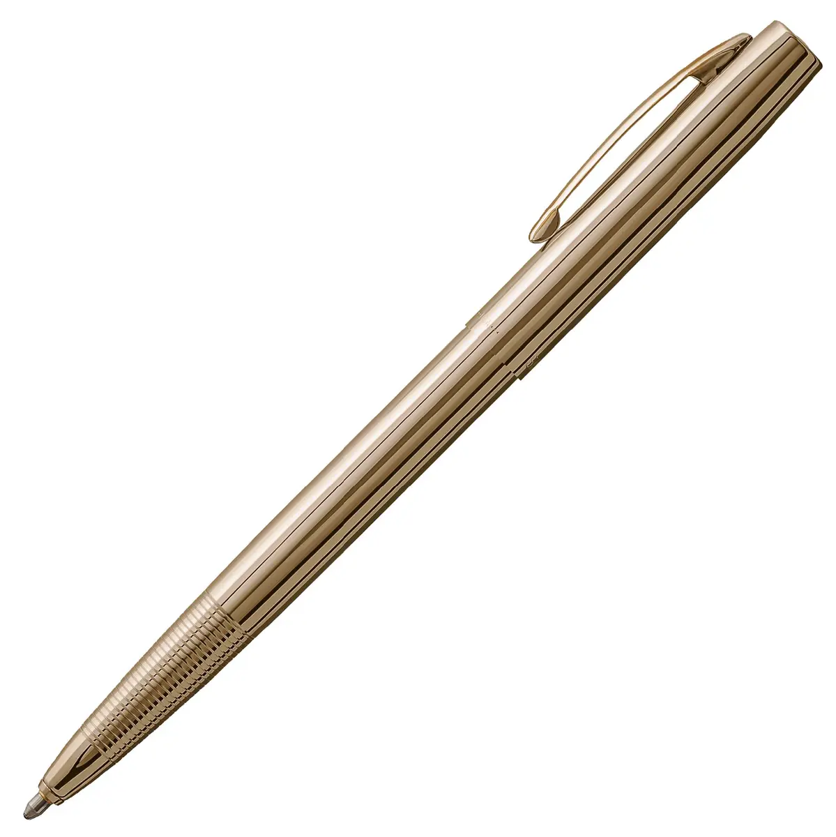 Fisher Space Pen Cap-O-Matic M4G Retractable Ballpoint Pen, 0.5mm Medium Point, Lacquered Brass, Gift Box | Writes Upside Down & in Extreme Temperatures - main product image
