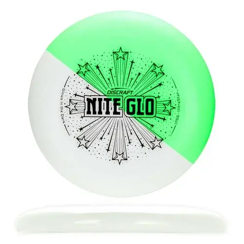 Discraft Ultra Star Sport Disc 175g Nite Glo - Glow-in-the-Dark Ultimate Flying Disc - view 3