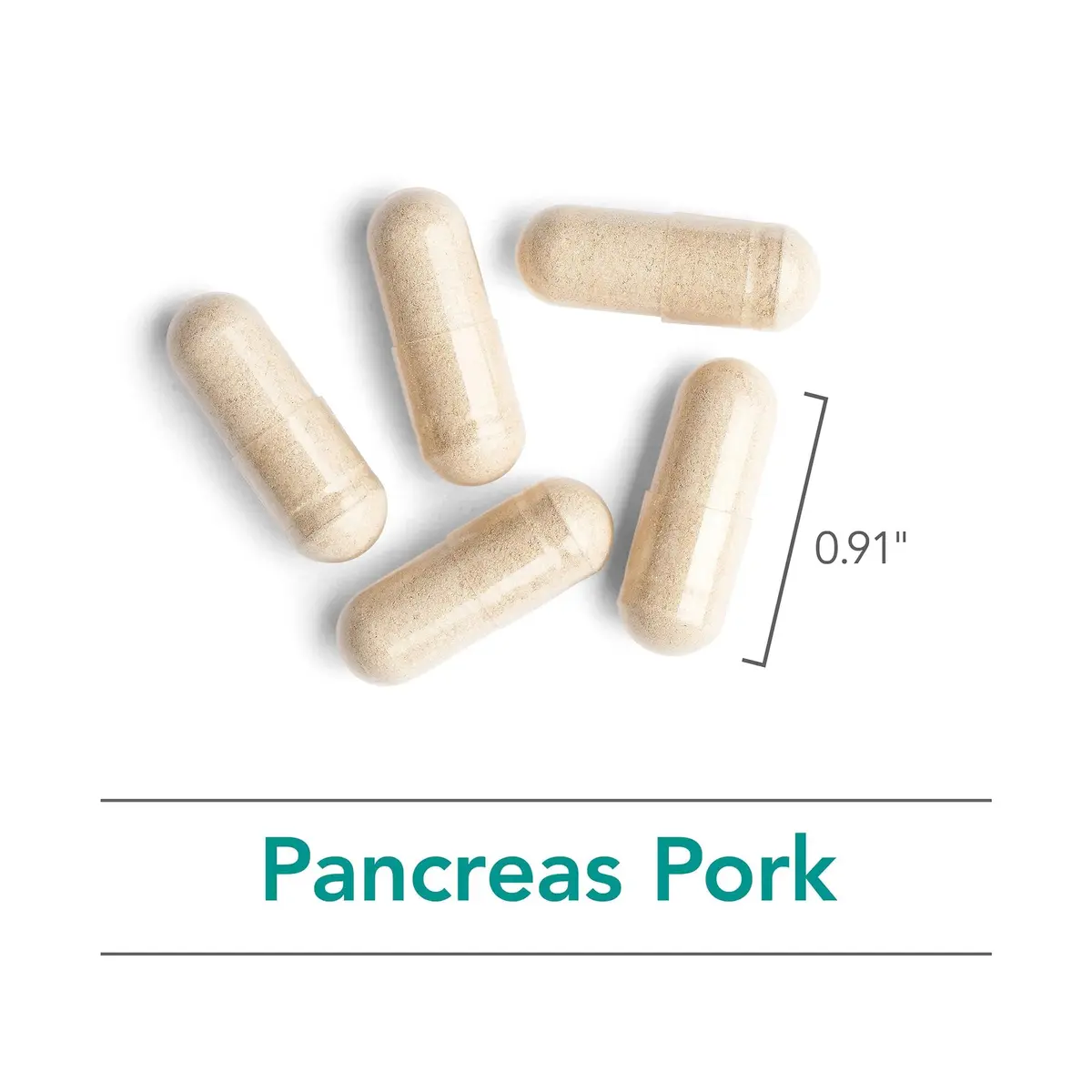 Allergy Research Group Pancreas Natural Glandular 425 mg Pork | Supports Digestive & Metabolic Function - view 5