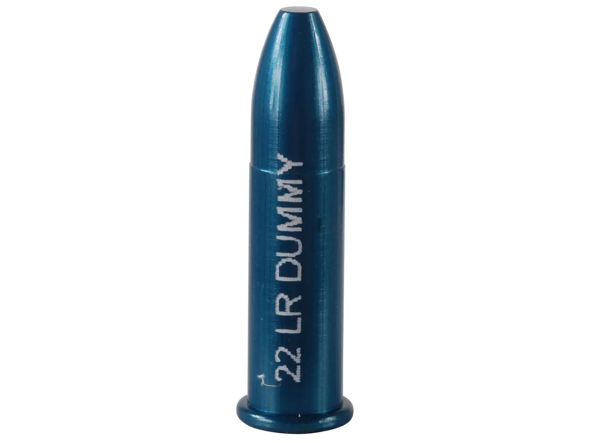 A-ZOOM .22 LR Dummy Rounds 6-Pack | Precision Machined Aluminum for Training & Function Testing - main product image